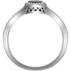Ring > Birthstone > "April" > Sapphire > White