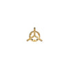 Post > Threaded > with > Earrings > 3-Prong > Moissanite