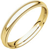 Band > Milgrain > Fit > Comfort > 5mm