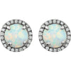 Earrings > Diamond > CTW > 1/Amethyst & 1