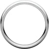 Band > Milgrain > Double > Fit > Comfort > 6mm