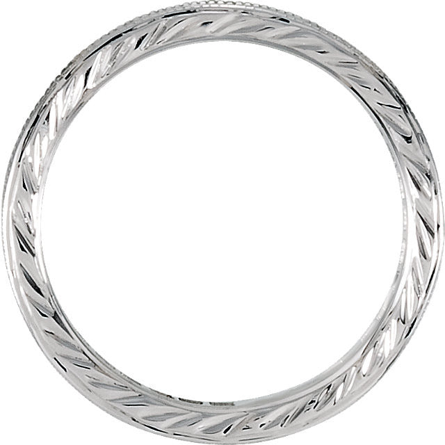 Band > Eternity > Engraved > Hand