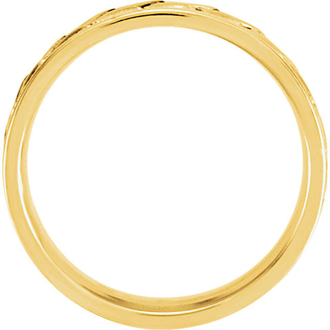 Band > Hand-Woven > 7.75mm > Tri-Color > 14kt