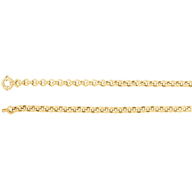 Chain > 20" > Rolo > Hollow > 6.5mm