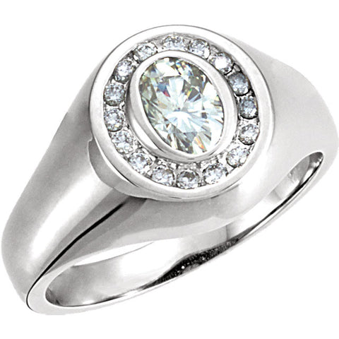 Ring > Diamond > CTW > 1/Moissanite & 1 > Created