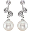 s > Pearl > Cultured > Diamond & Freshwater > 1/6 CTW > White > 14kt