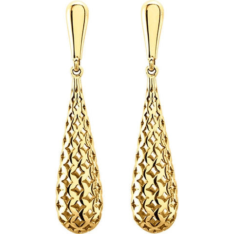 Earrings > Dangle > Design > Pierced