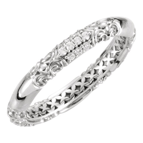 Ring > Sculptural > Diamond > 1/5 CTW