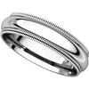 Band > Milgrain > Double > Fit > Comfort > 6mm