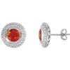 Earrings > Diamond > CTW > 1/Opal & 1 > Fire > Mexican