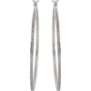 Earrings > Hoop > Inside/Outside > Zirconia > Cubic