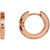 Earrings > Hoop > Diamond > .07 CTW