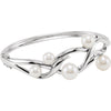 Bracelet > Bangle > Pearl > Cultured > Freshwater