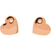 Earrings > Heart > Diamond > .015 CTW