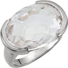 Ring > Quartz > White > Checkerboard > Genuine