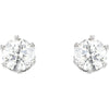 Earrings > Stud > Post > Threaded > Diamond > CTW > 1