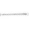 Clasp > Toggle > with > Bracelet > Link > Finished > Hammered > 10.5mm