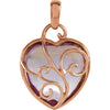 Pendant > Heart > France > de > Rose > Genuine