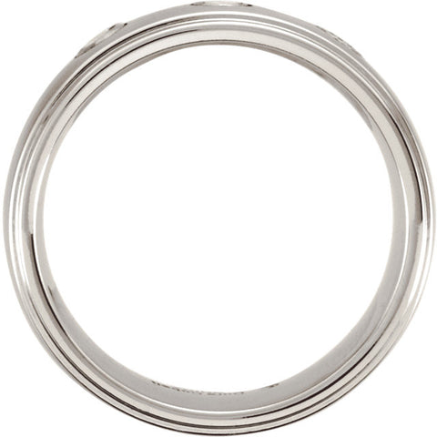 .5 > Band > Ridged > Diamond > .30 CTW > 10mm