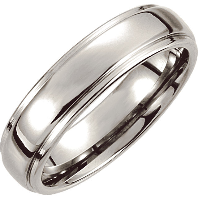 .5 > Band > Domed > Slightly > Ridged > 6mm