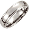 .5 > Band > Domed > Slightly > Ridged > 6mm