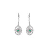 Earrings > Back > Lever > Sapphire