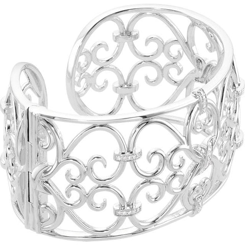 Bracelet > Cuff > Diamond > 1/3 CTW