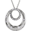 Necklace > 18" > Diamond > 1/3 CTW