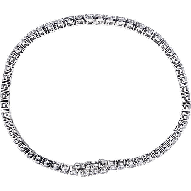 Bracelet > Zirconia > Cubic > Round > 5mm