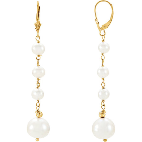 Earrings > Cultured > Freshwater