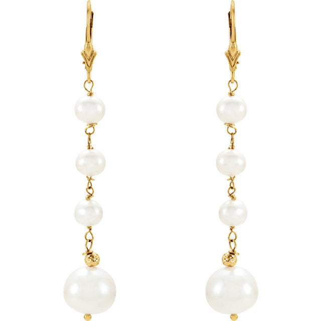 Earrings > Cultured > Freshwater