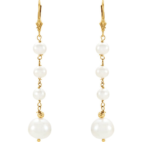 Earrings > Cultured > Freshwater