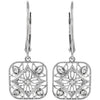 Earrings > Back > Lever > Diamond > 1/10 CTW