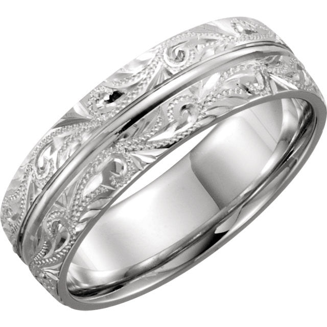 Band > Hand-Engraved > 7mm