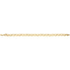 Bracelet > 7.25" > Charm > Link > Double > 7.9mm