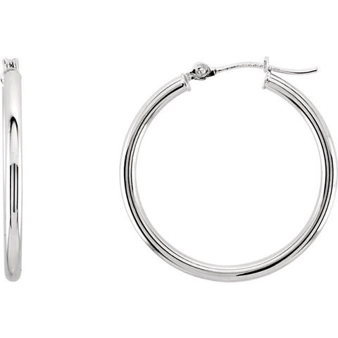 Earrings > Hoop > Tube > 13mm