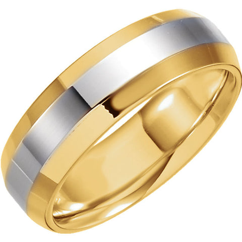 Band > Comfort-Fit > 6mm > Two-Tone