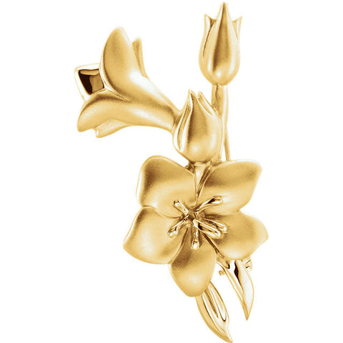 Brooch > Design > Flower