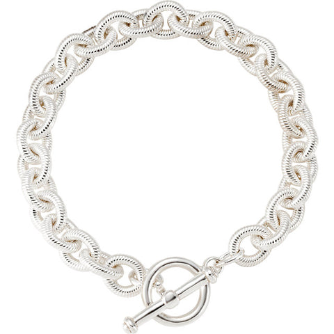 Bracelet > Link > Curb > Fancy > mm > 10