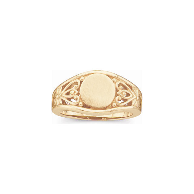 Ring > Signet > Fashion > Gold