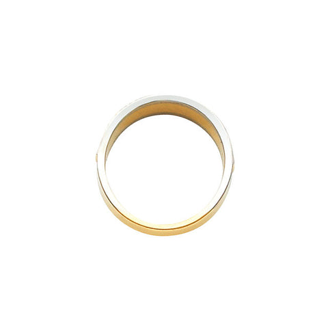 Band > Wedding > Ladies or Gents > Tapered > Tone > Two