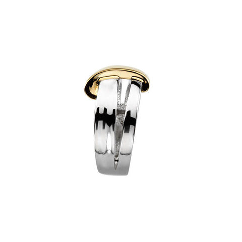 Ring > Fashion > Two-Tone > Yellow > White & 14kt > 14kt