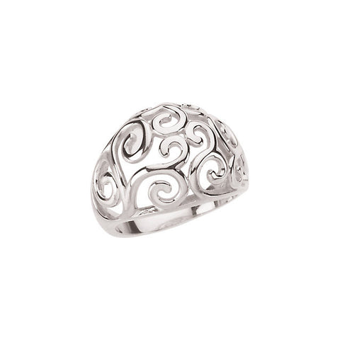 Ring > Scroll > Fashion > Metal