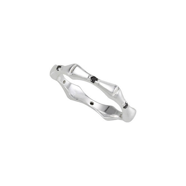 Ring > CZ > Black > Stackable