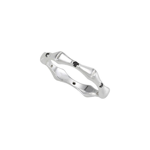Ring > CZ > Black > Stackable