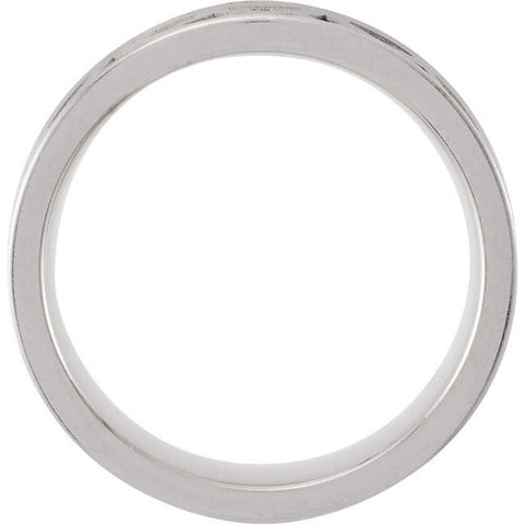 11.5 > Band > Comfort-Fit > Pierced > Laser > 8mm > Two-Tone > 14kt