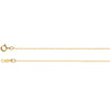 Chain > 16" > Rope > Gold™ > Titan > Lasered > .75mm