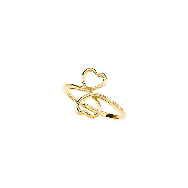 Ring > Fashion > Heart > Double