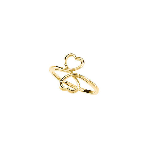 Ring > Fashion > Heart > Double