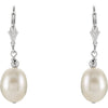 Earrings > Pearl > Cultured > Freshwater > 9-9.5mm